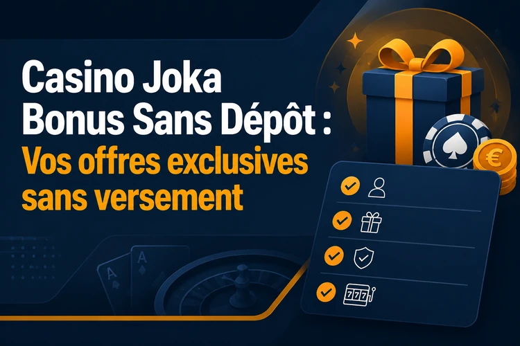 Casino Joka Bonus Sans Dépôt: Vos offres exclusives sans versement