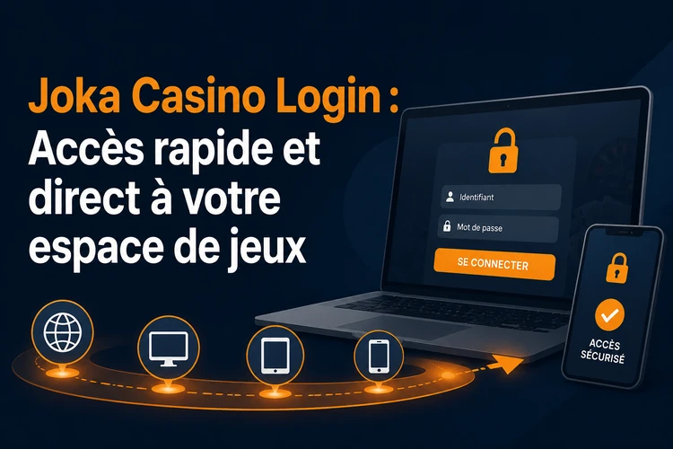 Joka Casino Login: Accès rapide et direct à votre espace de jeux