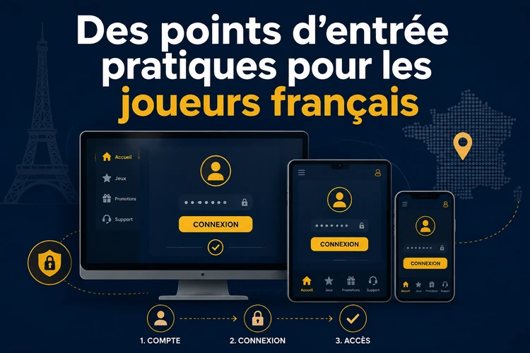 Des points d'entrée pratiques pour les joueurs français