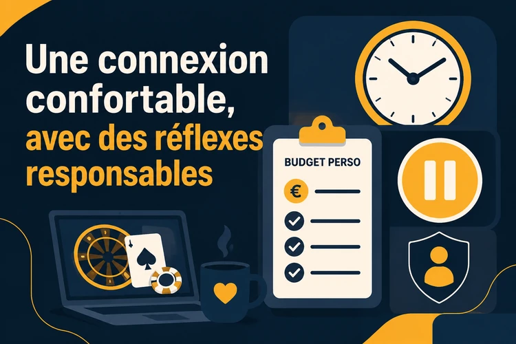 Une connexion confortable, avec des réflexes responsables
