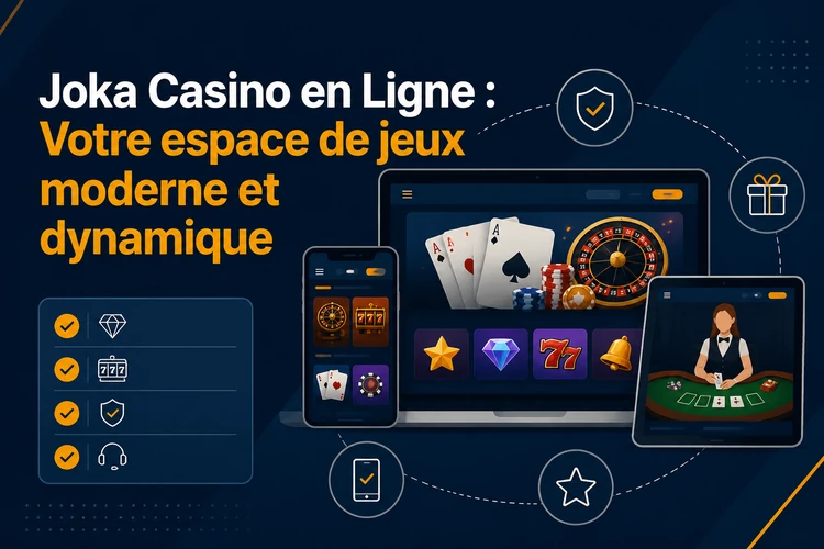 Joka Casino en Ligne: Votre espace de jeux moderne et dynamique