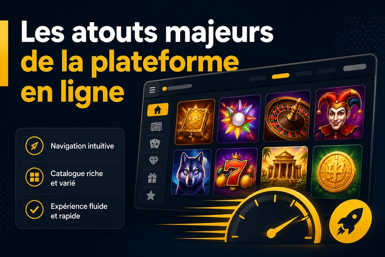 Les atouts majeurs de la plateforme en ligne