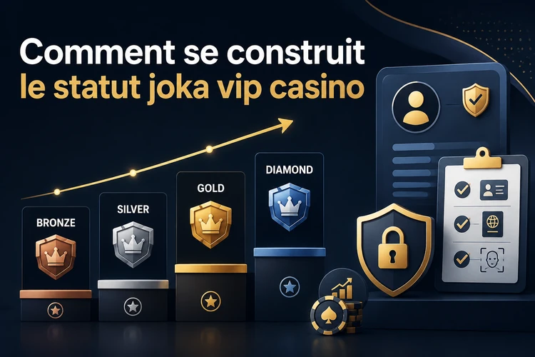 Comment se construit le statut joka vip casino